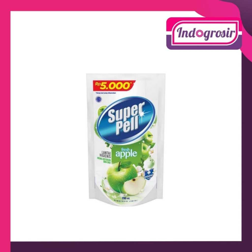 SUPER PELL PEMBERSIH LANTAI 280ML / SUPER PELL REFILL 5000 / PROMO