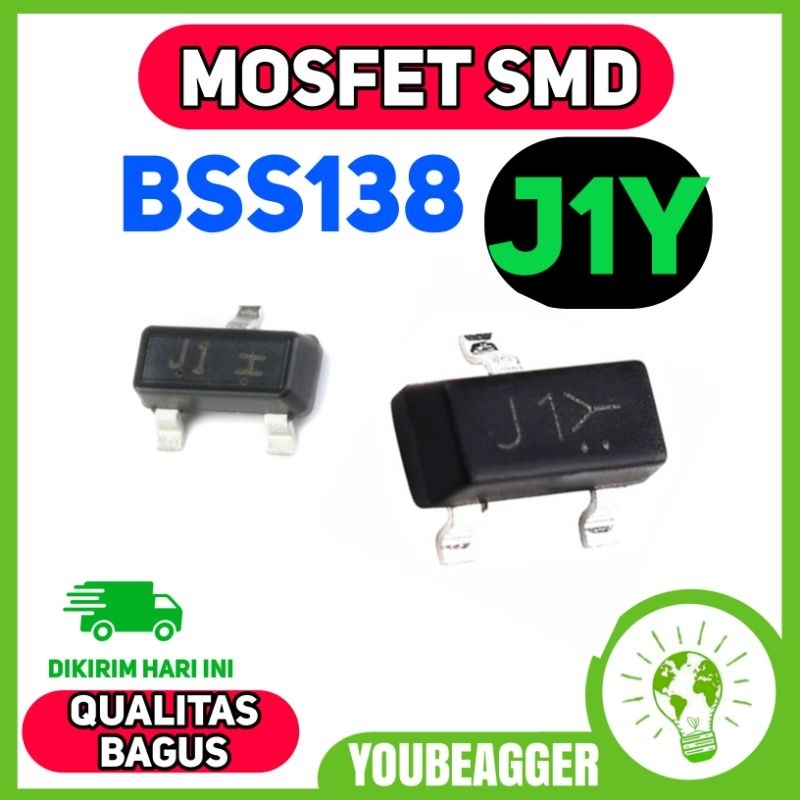Mosfet bss138 smd J1y
