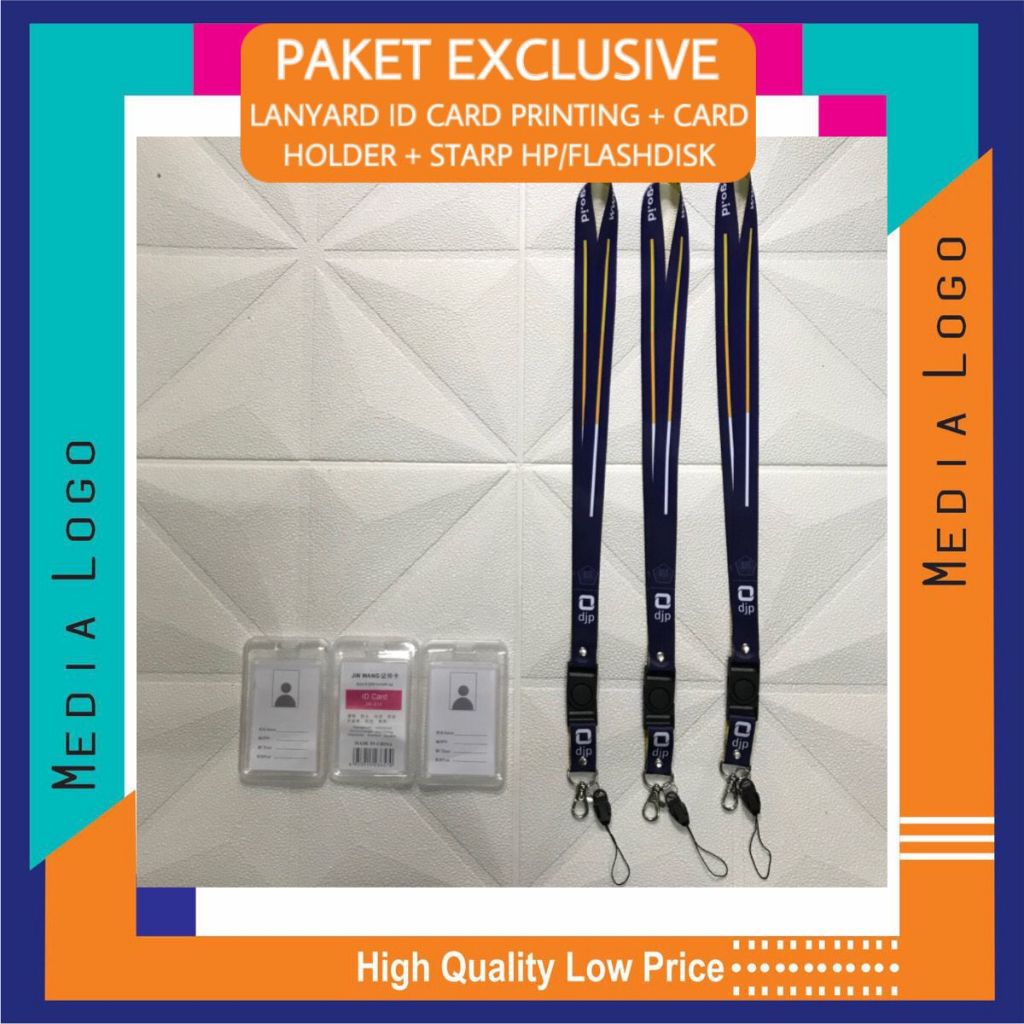 

DJP Lanyard Id Card Printing - PAKET LENGKAP EXCLUSIVE