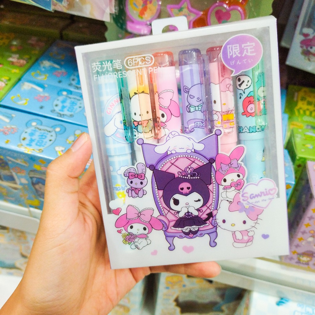 

6 PCS BOLPEN LUCU KARAKTER PENA PULPEN ALAT TULIS STATIONERY HAMPERS SOUVENIR ULANG TAHUN ANAK