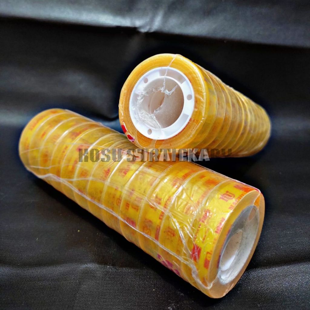 

ISOLASI / SOLASI / SELOTIP NACHI 0.5 X 25 KECIL TEBAL