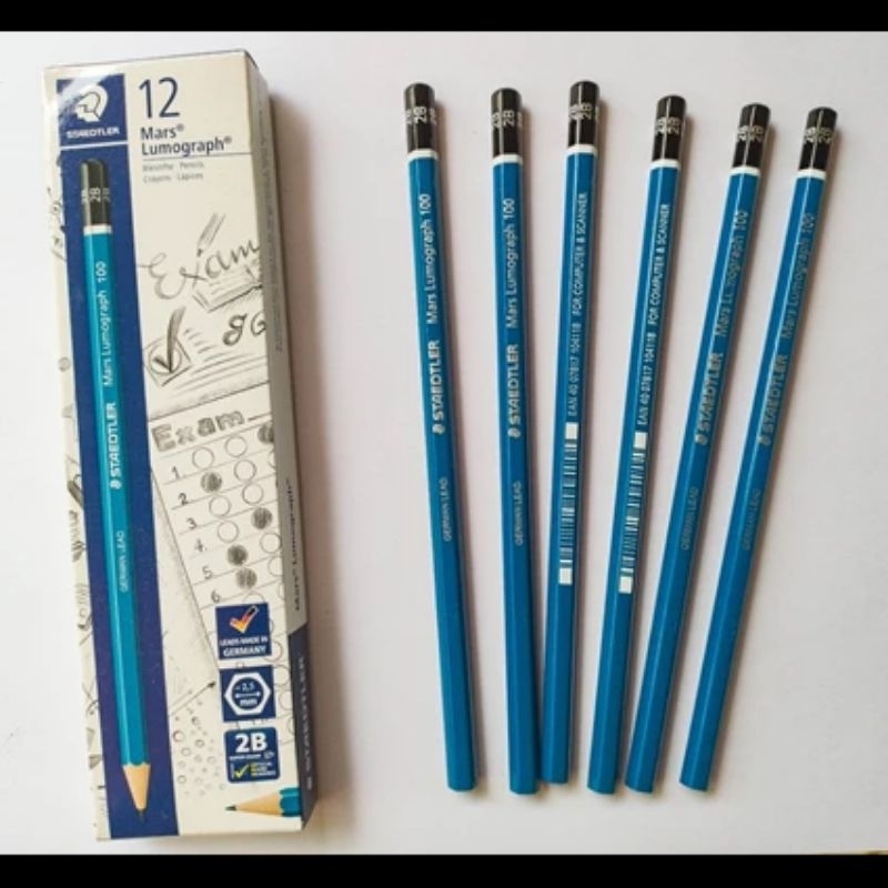 

Pensil Staedler Mars Lumograph 2B