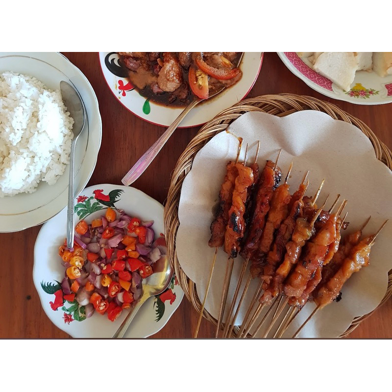 Sate Ambal Haji Kasman Pertama khas Kebumen Sate Ayam Sate Kemasan