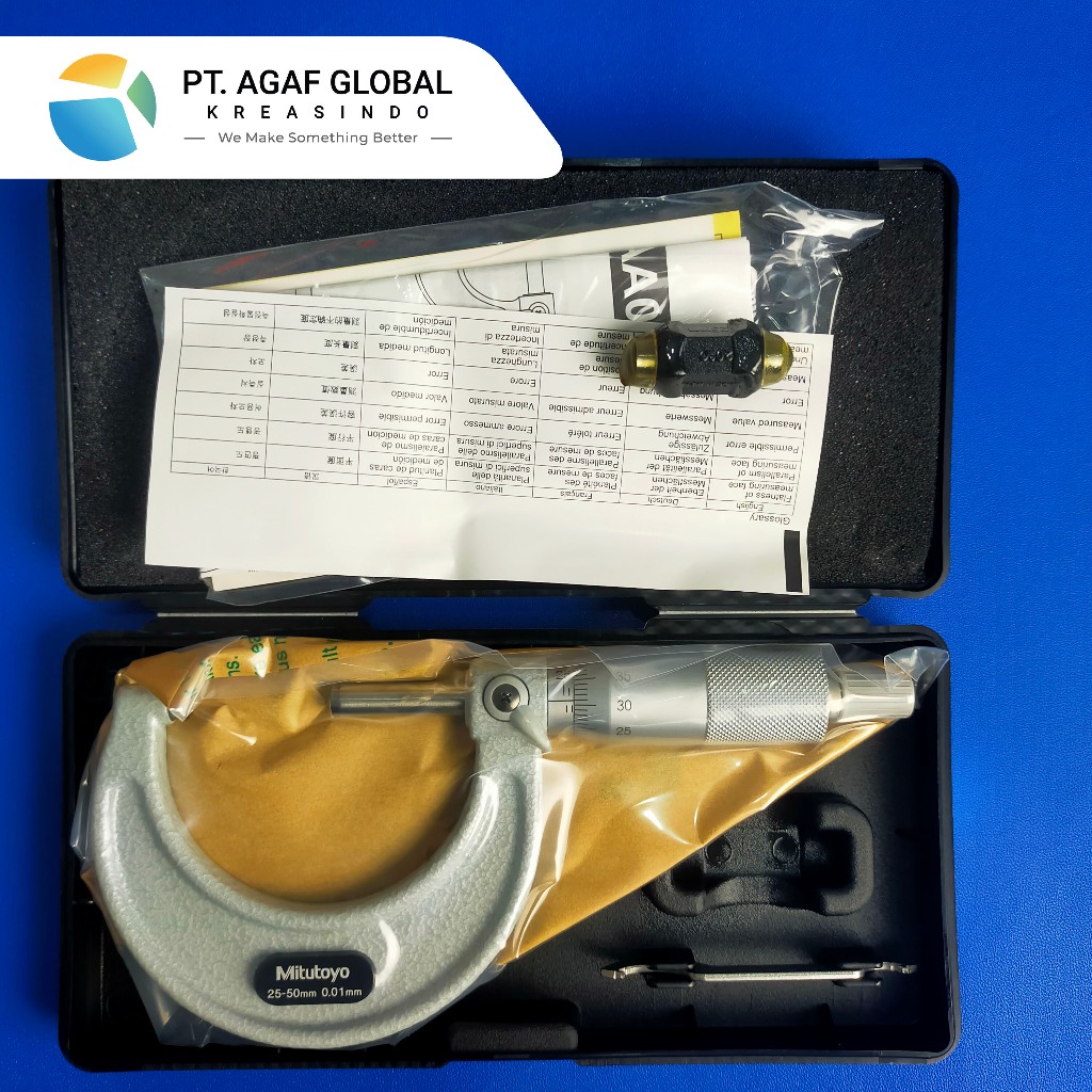 Mitutoyo OD Micrometer 25-50mm