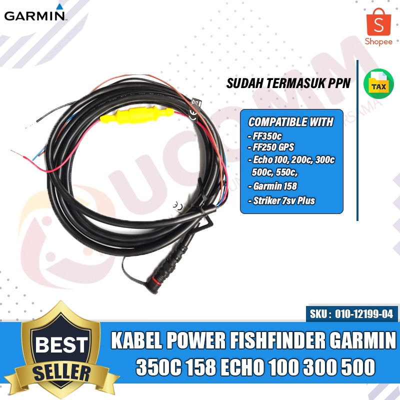 GARMIN Kabel Power Garmin 350C FF 350C FF250 FF 250 Fishfinder 350C 4 Pin Original