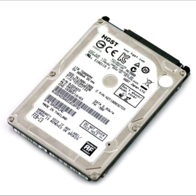 HDD 1TB HARDISK 1TB Laptop Internal 2.5" Harddisk Notebook Type AD