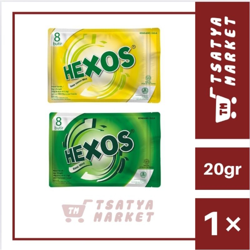 

HEXOS PERMEN MINT ISI 8 PCS