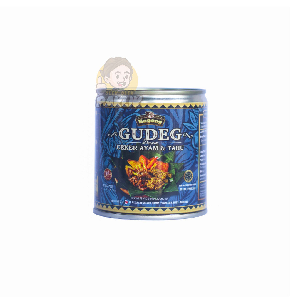 

Gudeg Bagong Kaleng Ceker Ayam dan Tahu