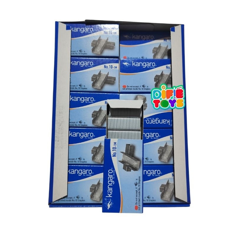 

1 pcs KANGARO STAPLES NO 10 -M ISI STAPLES ISI 1000
