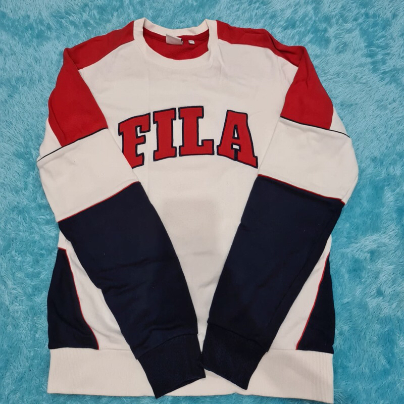 (Booked for Army Arima) Fila Sweatshirt Suga V BTS Official Merchandise