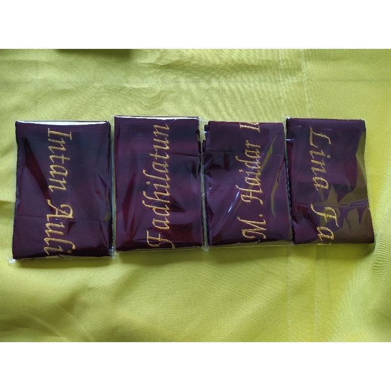 PROMO SELEMPANG KALUNG/SLEMPANG KALUNG WISUDA/SLEMPANG MURAH/SLEMPANG MAROON/SLEMPANG CEPAT/SLEMPANG