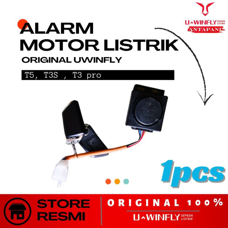 Alarm / keyless Motor listrik uwinfly - T3s, t3 pro, t5