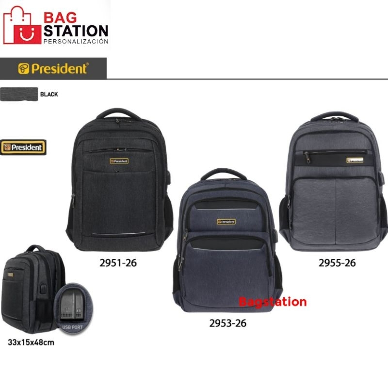 BACKPACK PRESIDENT ORIGINAL TAS RANSEL PRESIDENT ORIGINAL TAS RANSEL LAPTOP PRESIDENT