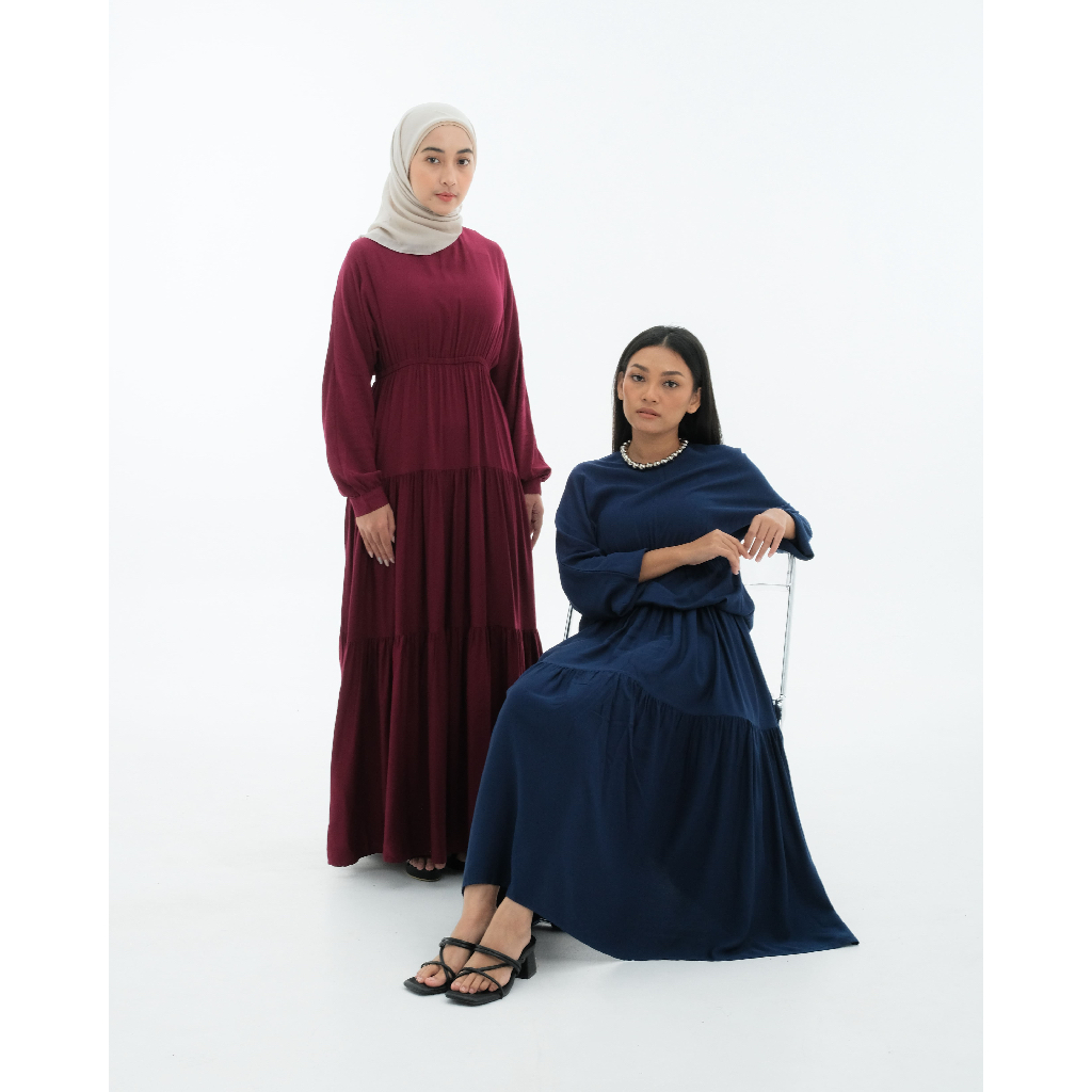 Gamis Muslim Modern ala Korea GINA - CHOME