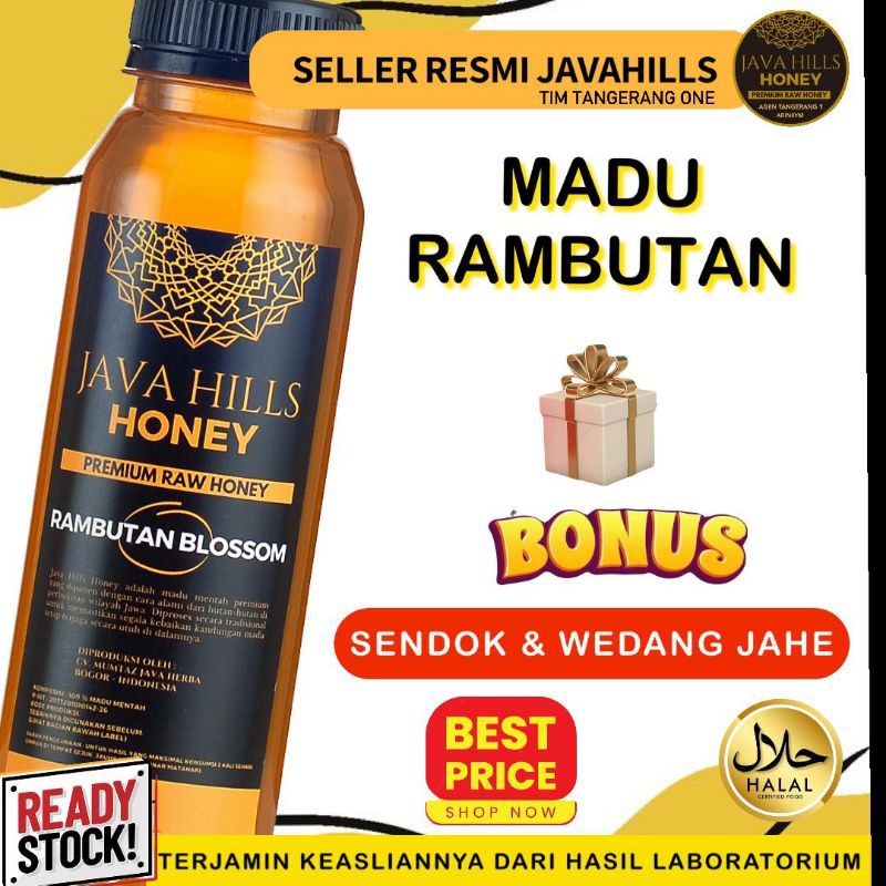 

Madu Rambutan BlossomJavahills 330 gr nektar bunga murni asli jantung sehat |Javahills Honey