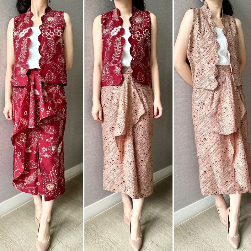 BPC BATIK_Kisah rok batik skirt / rok wanita (SKIRT/ ROK saja) / Rok CNY / BATIK WANITA MAKASSAR