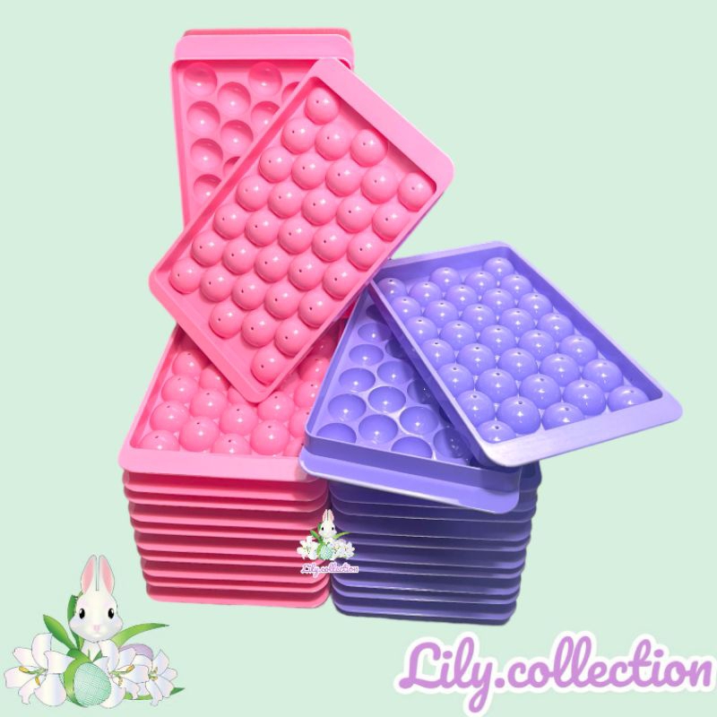 LILYCOLLECTION CETAKAN JELLY PLASTIK / CETAKAN AGAR BULAT / CETAKAN ES BATU BULAT / CETAKAN AGAR-AGA