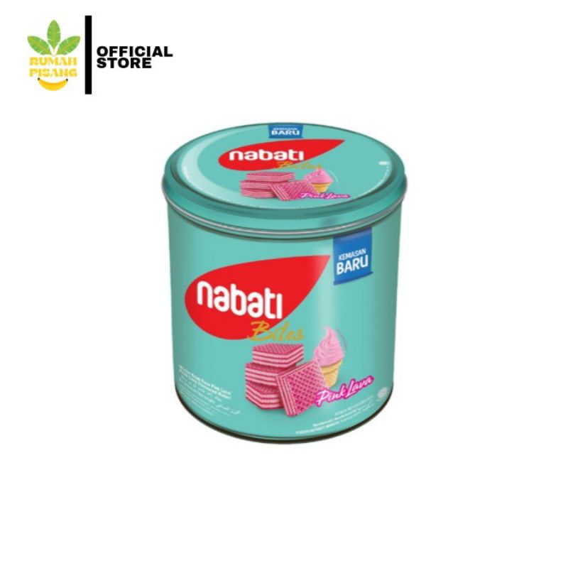 

PROMO Wafer Nsbati 287 gr - Wafer Richese Nabati Kaleng - Pink Lava -White- Richeese