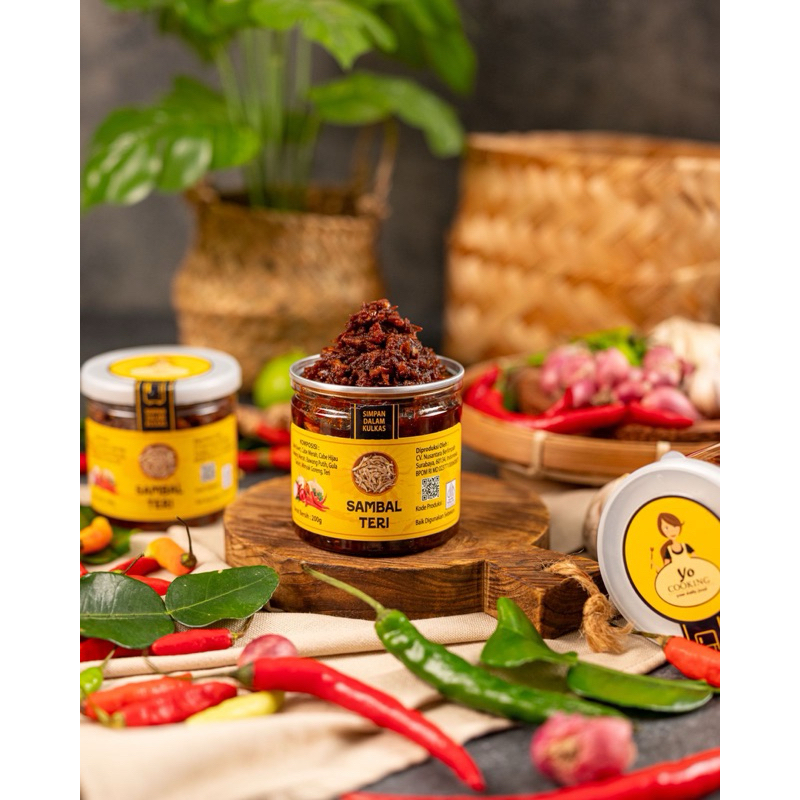 

Yo cooking Sambel Teri berat 200gr pedas giilllaa pasti ketagihan -BPOM- Sambal Instan - Sambal Praktis - Mantap Medok enak nampol - bikin nagih - Rasa enak- Sambal viral