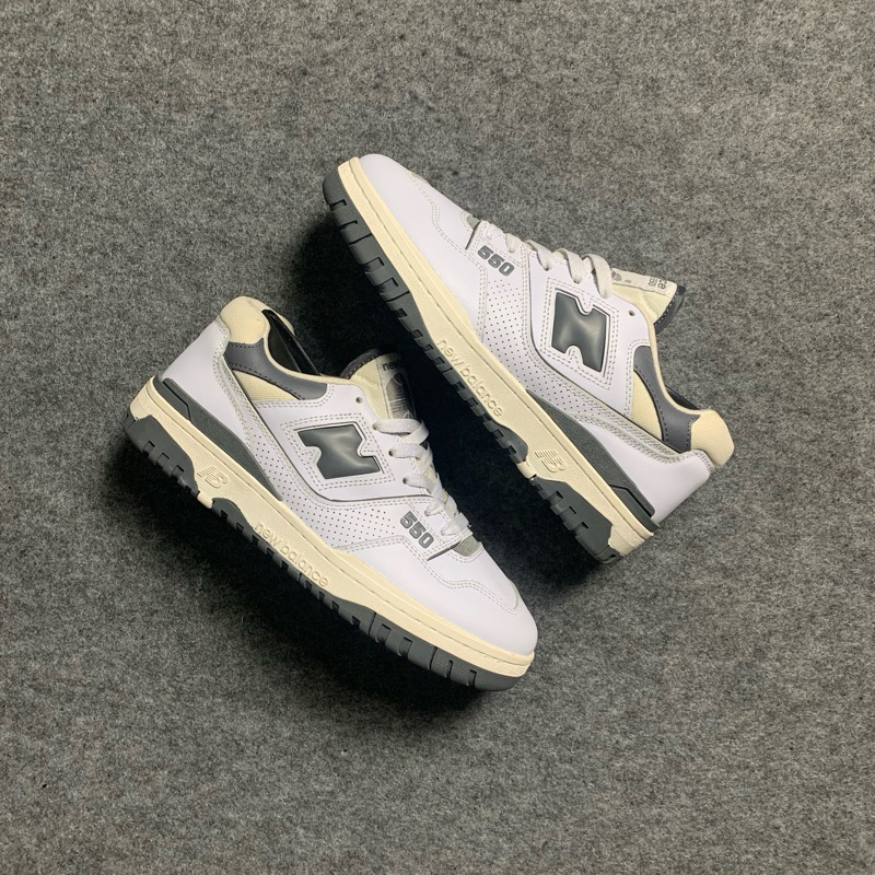 NB 550 Aime Leon Dore White Grey