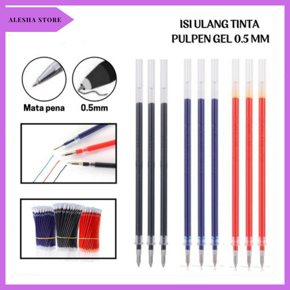 

AS - Refill Tinta Pulpen Cair Tinta Pena Warna Biru Merah Hitam Isi Ulang Pulpen Gel Tinta Pena Murah