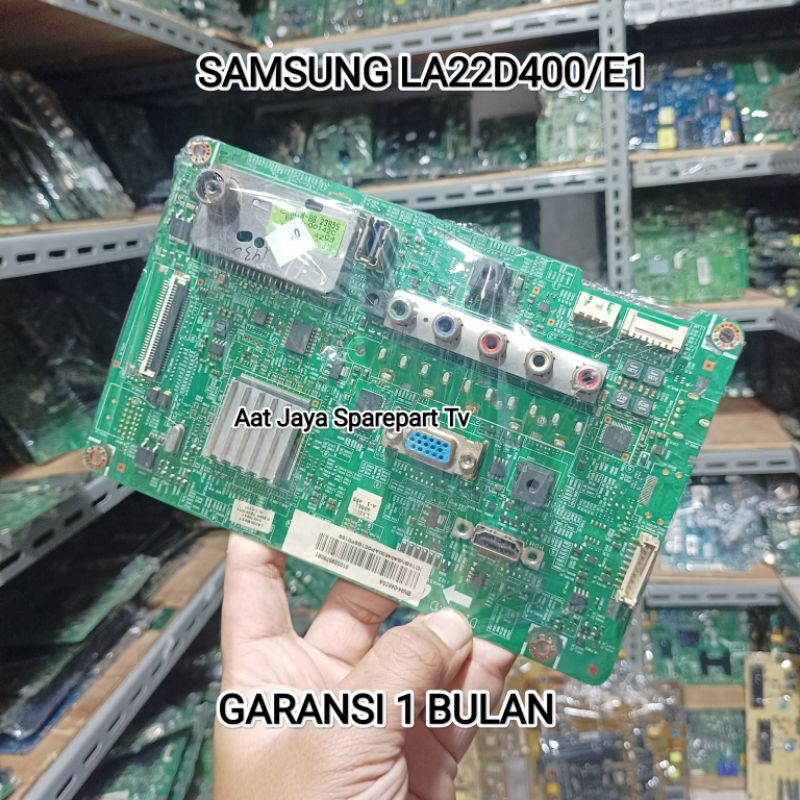 MB - MAINBOARD - MOBO - MOTHERBOARD MESIN TV LED SAMSUNG LA22D400E1 LA 22D400E1R