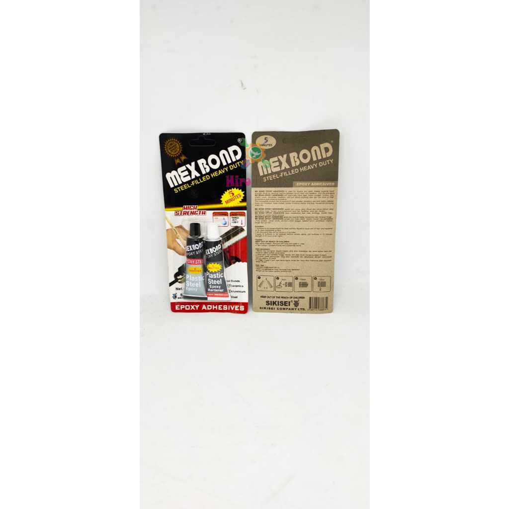 

LEM EPOXY 5 MENIT MEXBOND / RIEFTON / SIKISEI