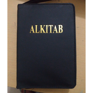 

bible cover urat besar sampul alkitab kulit imitasi