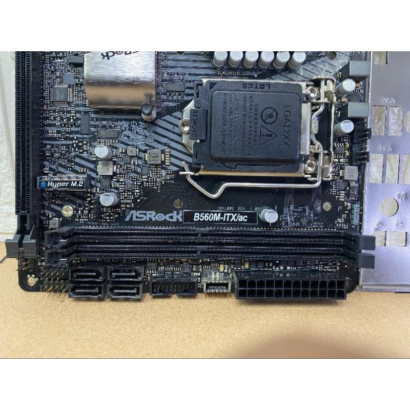 ASROCK B560M-ITX/ac SOCKET LGA 1200 DDR4 SUPORT GEN 10&11