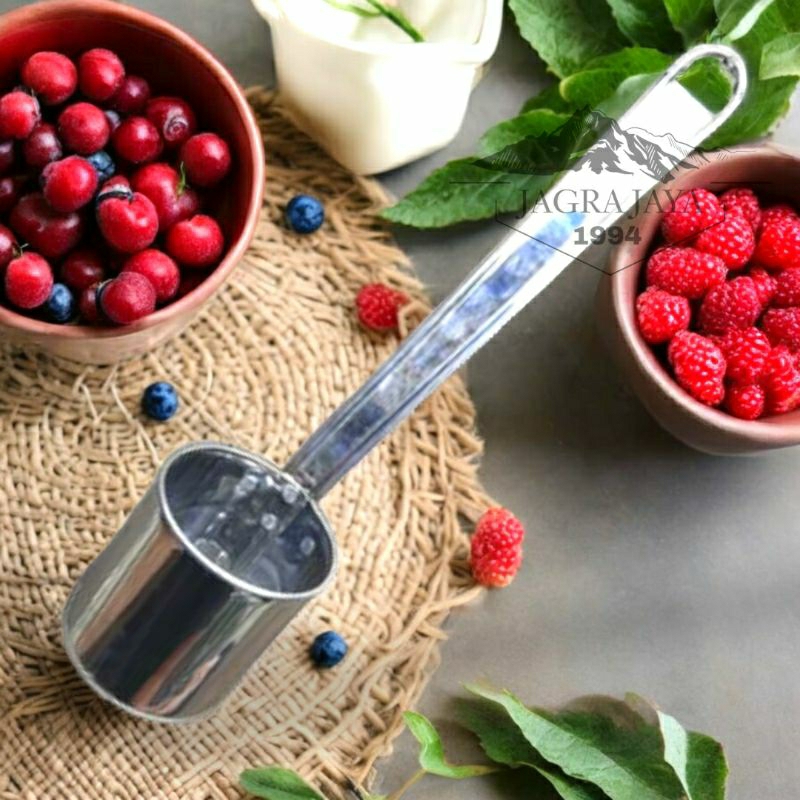 Gayung Bajigur / Gayung Stainless  Tebal KECIL Mili