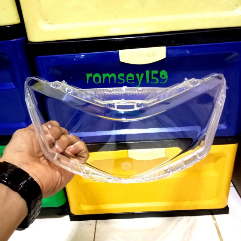 mika kaca lampu depan beat new 2020-2023 deluxe mika lampu depan beat street deluxe 2020-2023