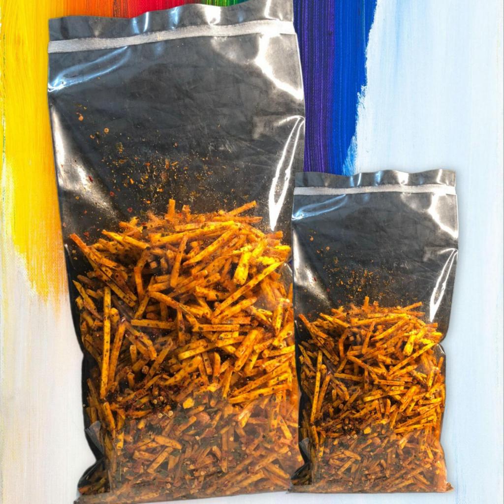 

250 Gram - Stik Talas Varian Rasa Pedas Daun Jeruk