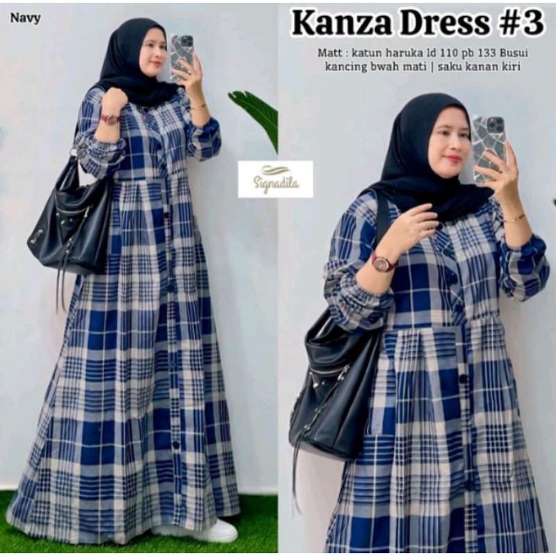 GAMIS KOTAK KANZA DRESS #3