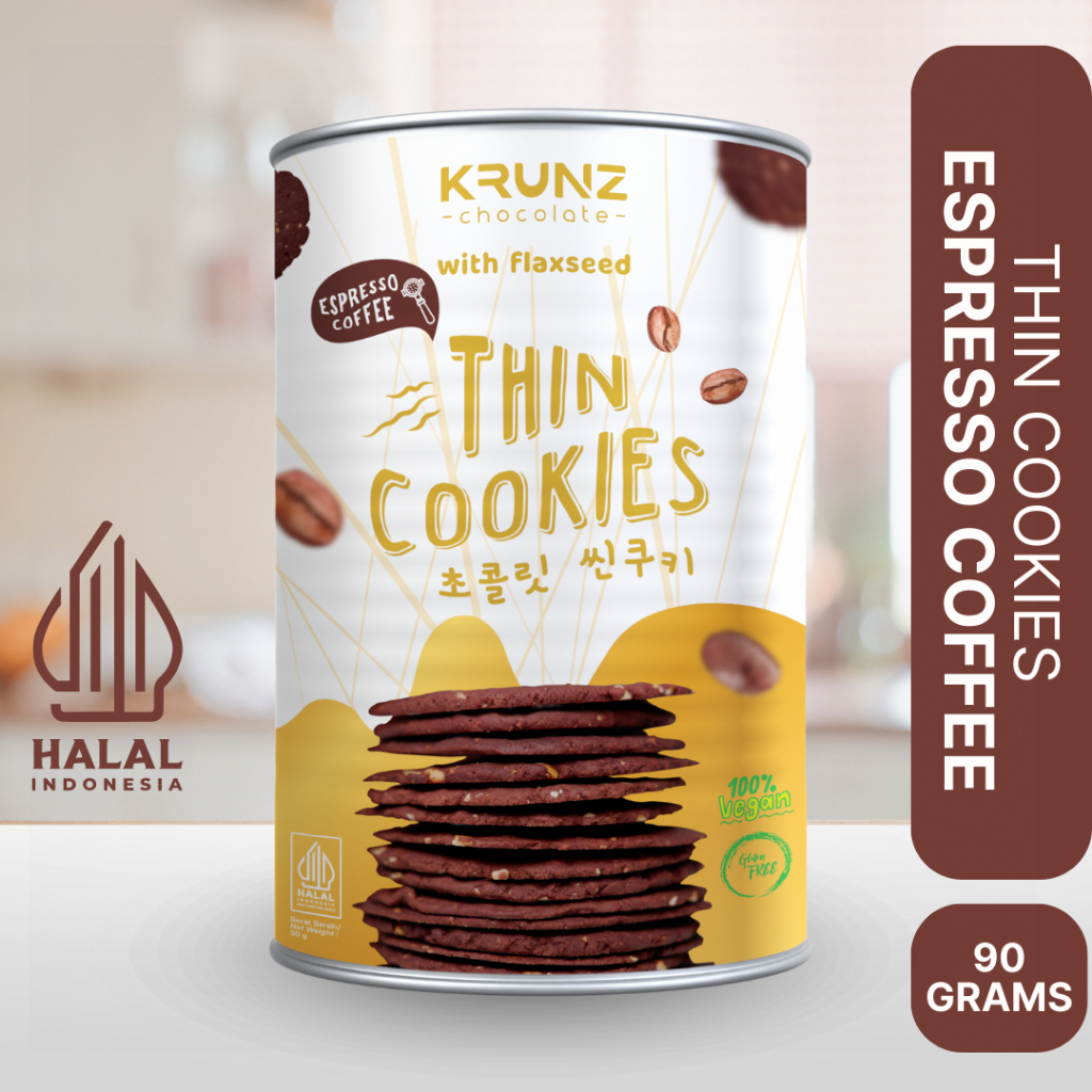 WoCA Thin Cookies Krunz Chocolate Espresso