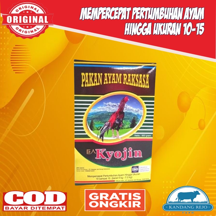 KYOJIN Pakan Ayam Raksasa Original Isi 950 gram