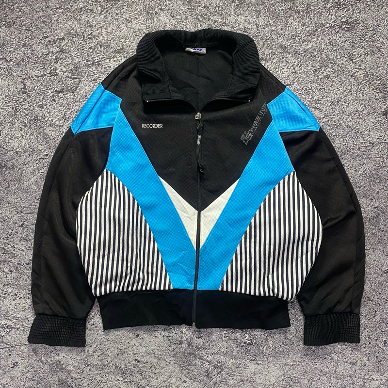 Asics Nitendo Japan Colorblock Halfzip Open Collar Jacket