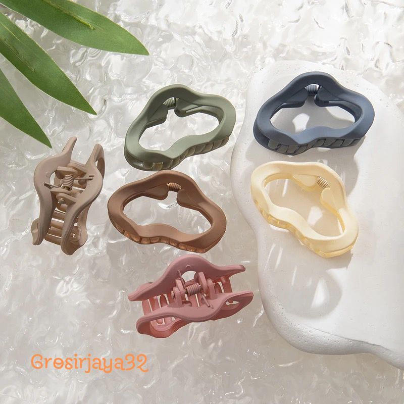 JEDAI RAMBUT WANITA KOREA KILEY DOFF MATTE 7CM