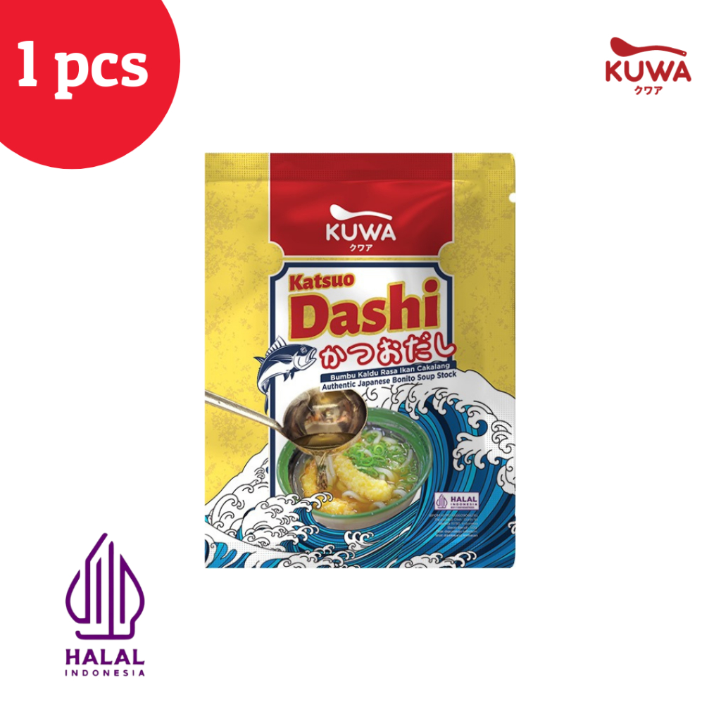 

KUWA Kaldu Ikan Katsuo Dashi Sachet - 50g