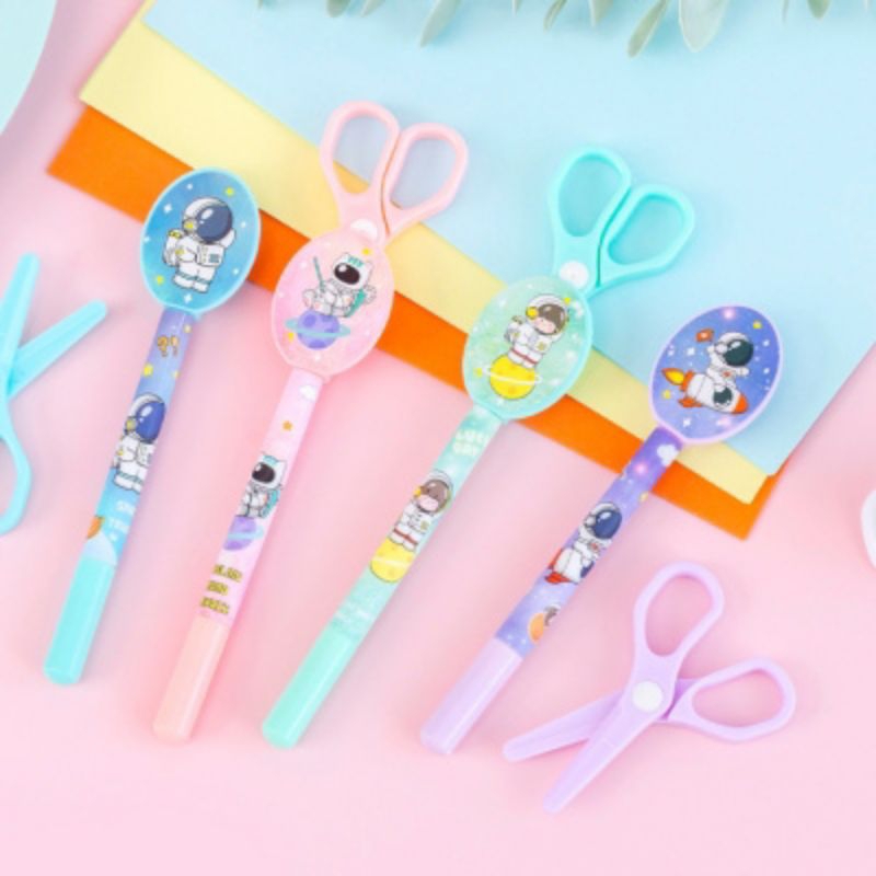 

pulpen gel karakter gunting lucu