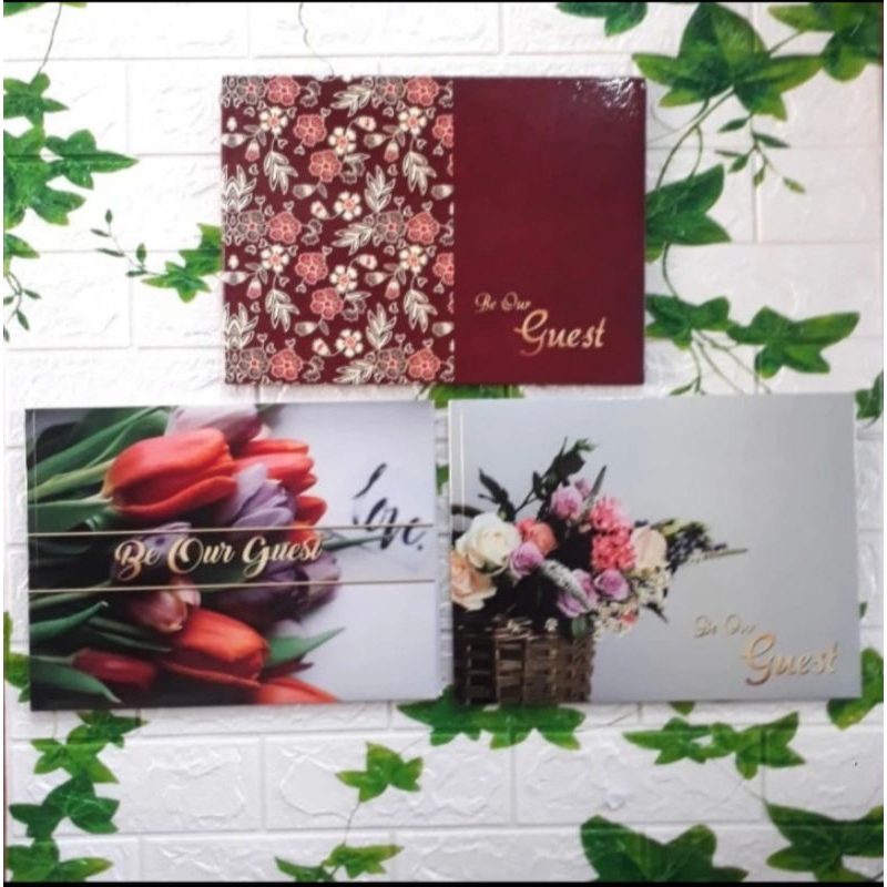 

Buku Tamu Premium Exclusive Guest Book PITHOE