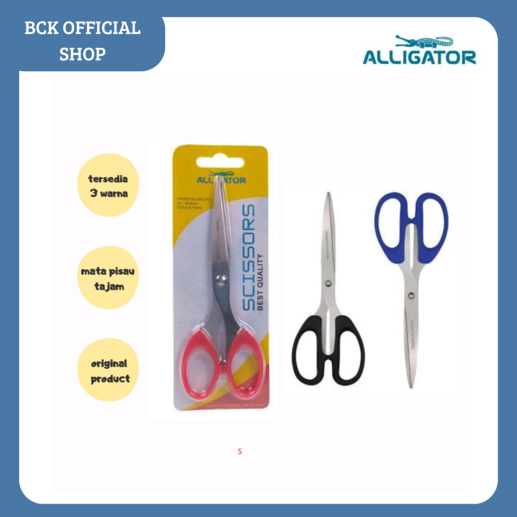 

Gunting Scissor AL-8B ALLIGATOR (PCS)
