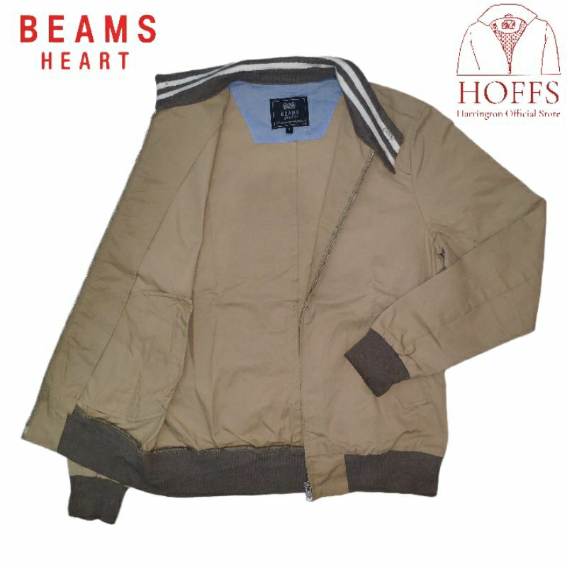Beams Japan Harrington Jacket Double Zipper Brown S 1BMSJPNBRWNS