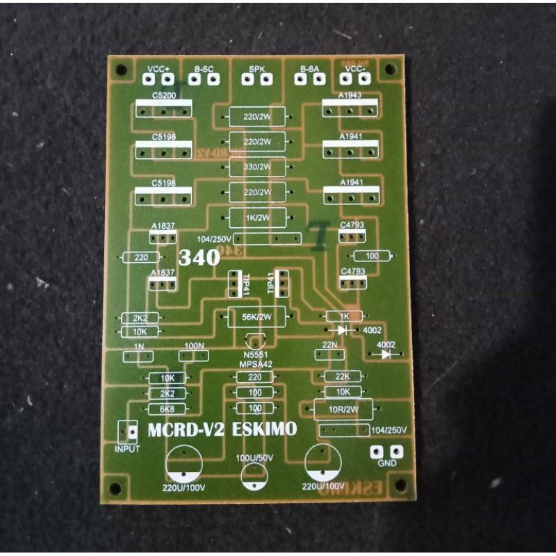 PCB MCRD V2 ESKIMO SUBLOW Mono.
