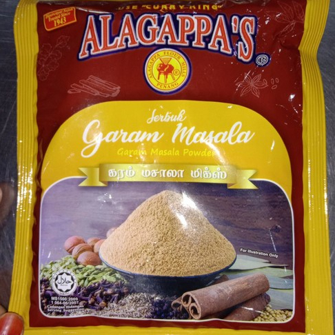 

SERBUK GARAM MASALA (GARAM MASALA POWDER) ALAGAPPA'S 70G