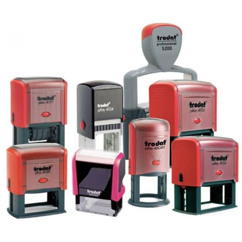 

STEMPEL TRODAT / STEMPEL OTOMATIS!!! free tinta