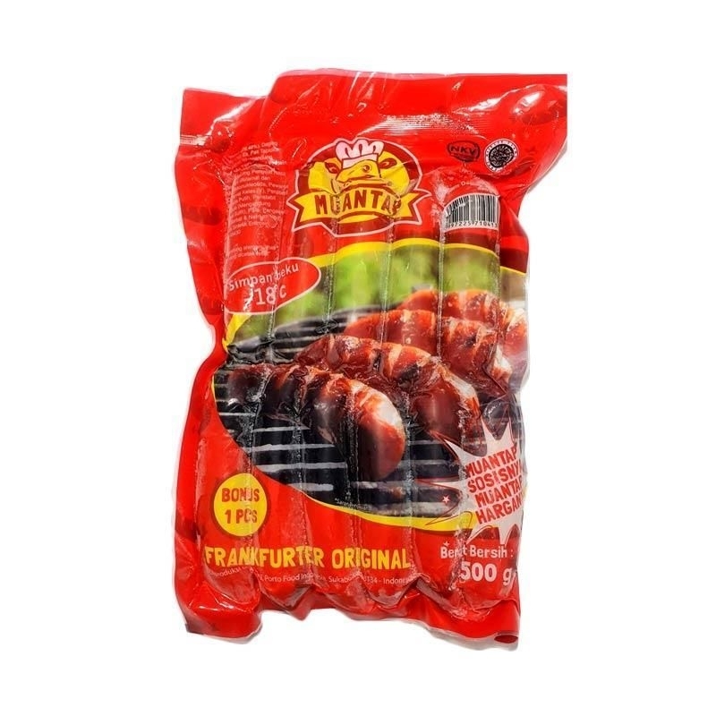 

Muantap sosis sapi bakar mini 500gr / isi 11