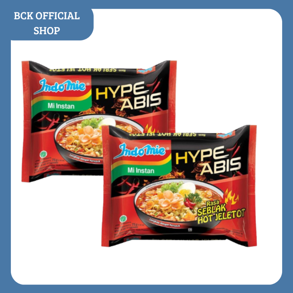 

Mie Instan Indomie Kuah Instan Rasa Seblak Jeletot 75gr