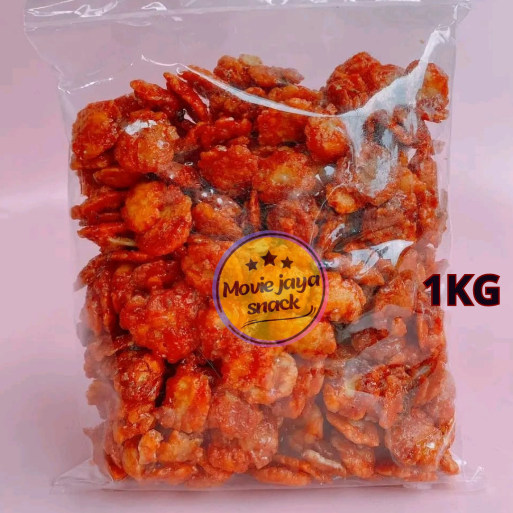 

Emping Melinjo Pedas Manis Kemasan 1Kg