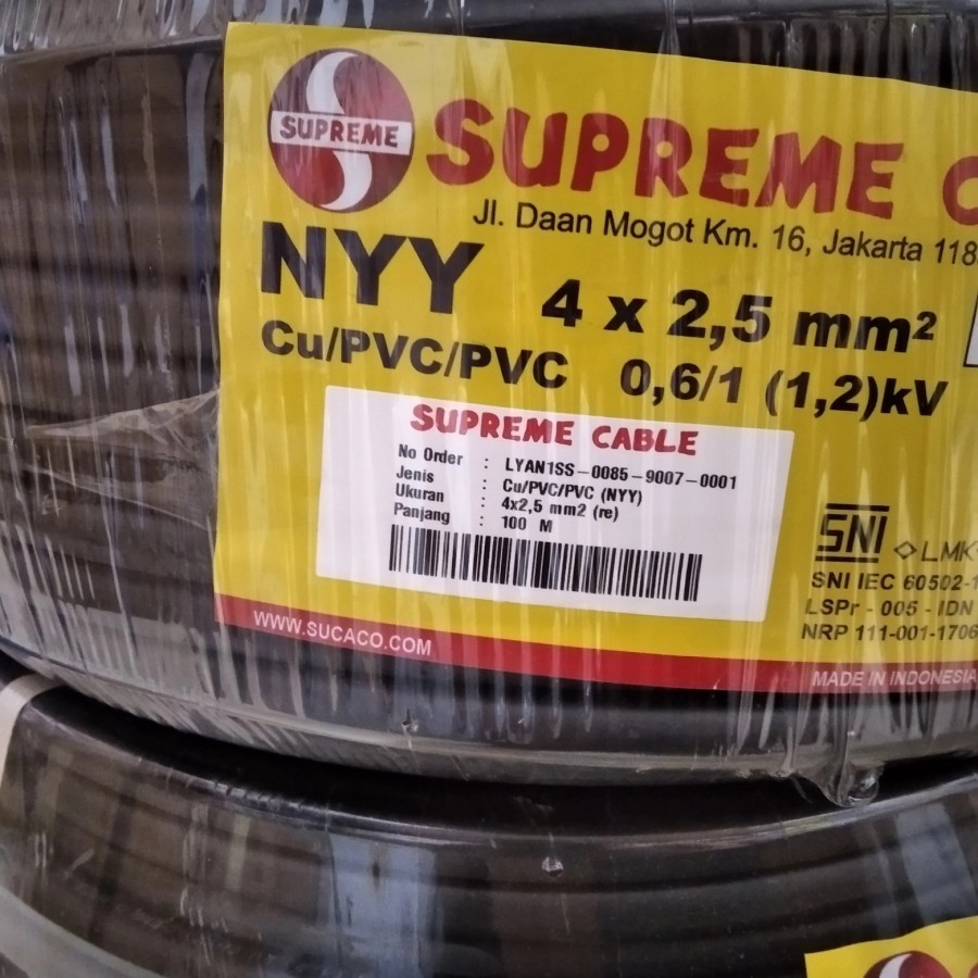Kabel NYY 4x2,5 mm Supreme