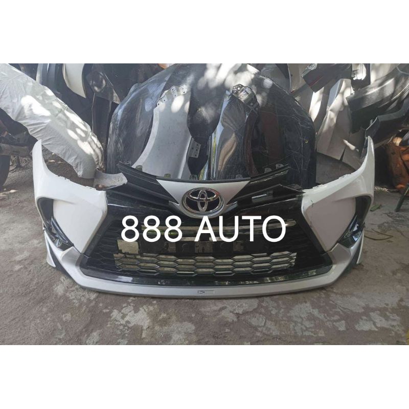 bemper bumper yaris 2021 2022 komplit original